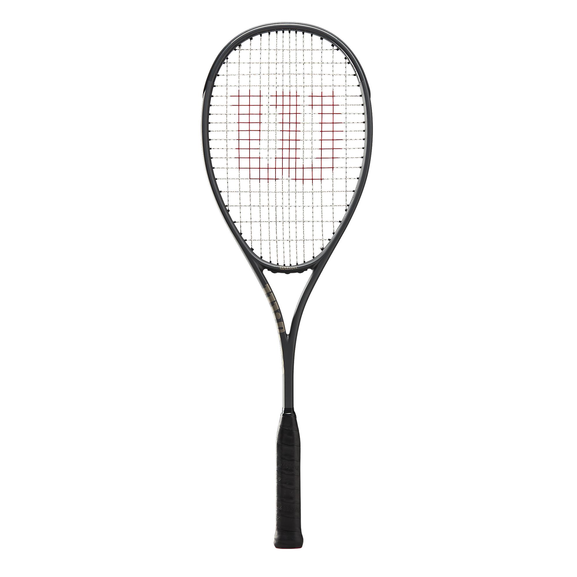 Wilson ripper 135 gold blx squash racket + cover