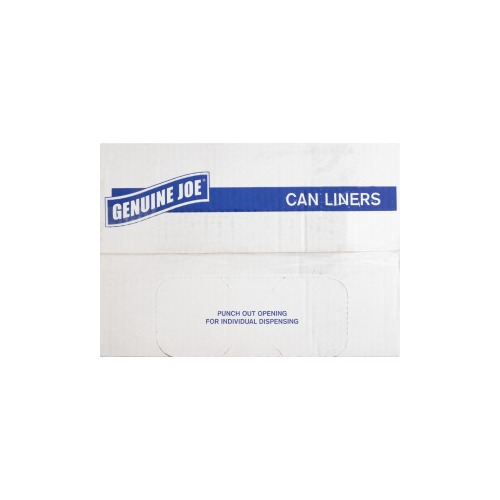 Genuine Joe Clear Trash Can Liners  GJO01016