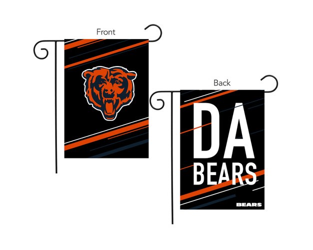 Briarwood Lane Chicago Bears Slogan Garden Flag Nfl Licensed 12 5