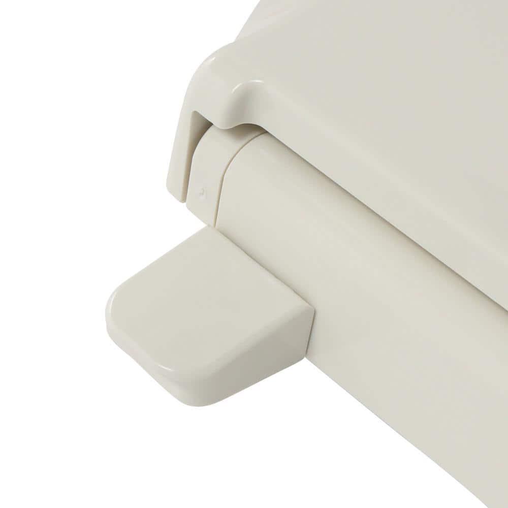 KOHLER GripTight Cachet Q3 Elongated Closed Front Toilet Seat in Biscuit