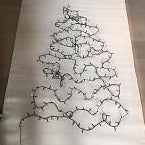 Pine tree wall tapestry