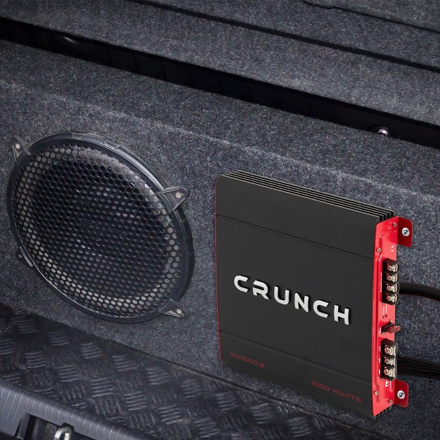 Crunch 2 Channel 1000 Watt Amp A b Class Car Audio Stereo Amplifier Px 1000 2