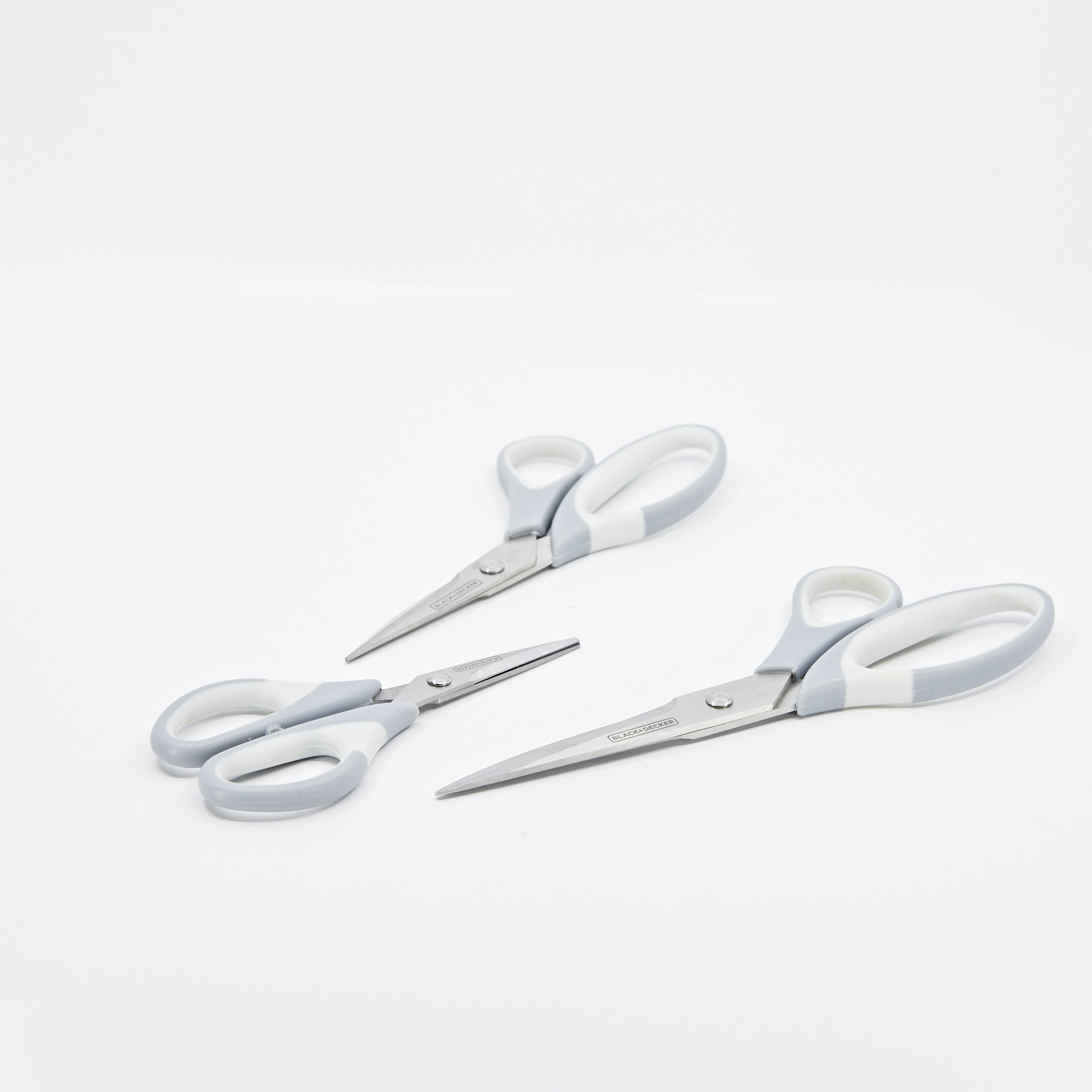 Scissors Multi-Pack with 5.5 in., 6.5 in., and 8.5 in. Multipurpose Scissors