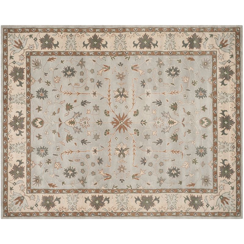 Safavieh Heritage Longford Framed Floral Wool Rug