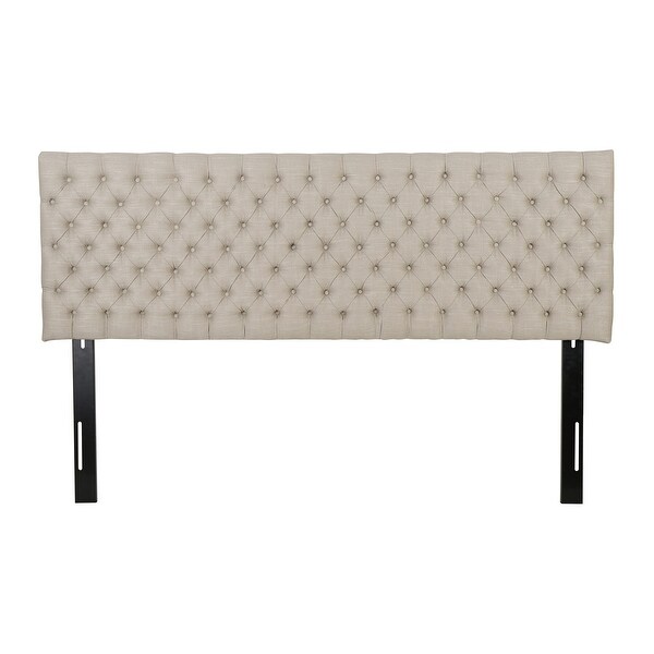 Jezebel Adjustable Diamond Tufted Headboard by Christopher Knight Home - - 10522409