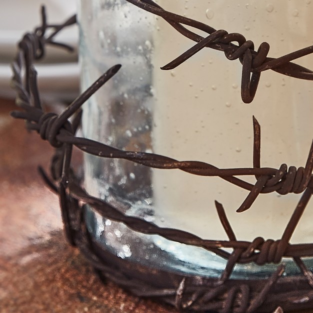 Park Designs Barbed Wire Pillar Holder