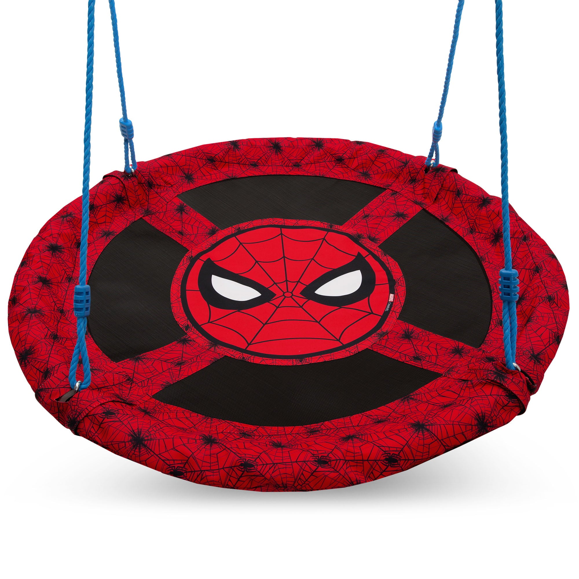 Marvel Spider-Man 40-inch Saucer Swing – Includes Hardware for Swing Set or Tree Attachment