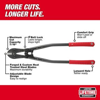 MW 24 in. Bolt Cutter With 716 in. Max Cut Capacity 48-22-4024