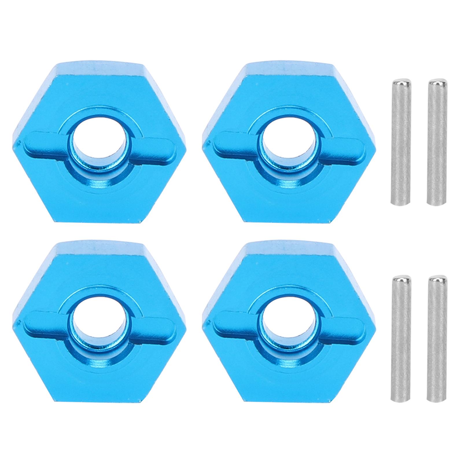 5mm Wheel Hex Mount Hubs Nut With Pins Fit For Wltoys 1/14 144001 Rc Carblue 1266b