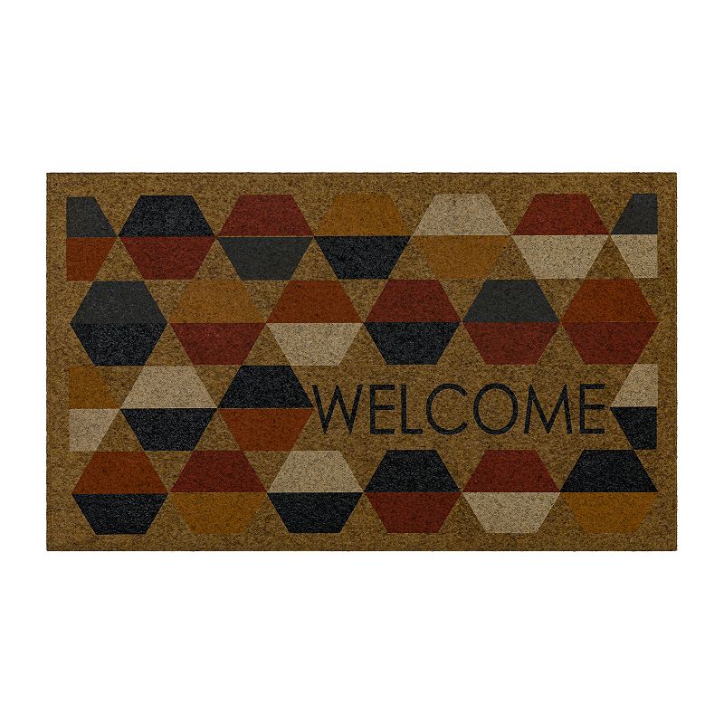 Sonoma Goods For Life® Welcome Geo 18 x 30 All Weather Doormat