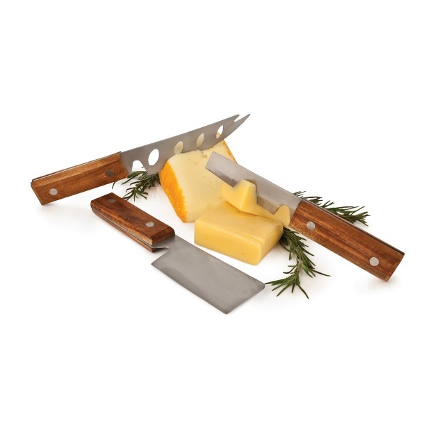 Rustic Cheese Set By Twine