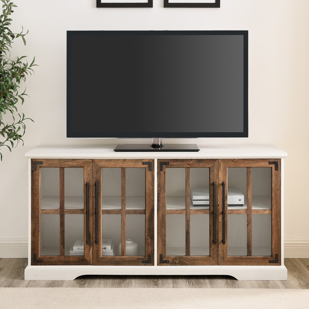 Middlebrook 58 inch Rustic 4 Door TV Stand