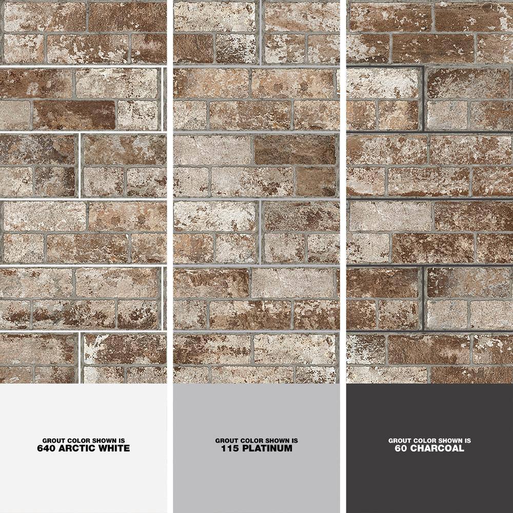 Florida Tile Home Collection White Washed Brick 6 in. x 24 in. Porcelain Floor and Wall Tile (14 sq. ft.Case) CHDECC016X24