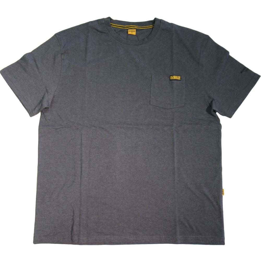 DEWALT Guaranteed Tough Pocket T-Shirt Charcoal Gray Medium