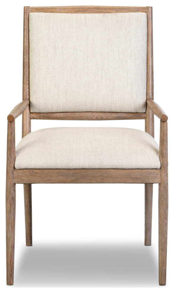 Glenview Dining Armchair Essence Natural   Midcentury   Dining Chairs   by Zin Home  Houzz