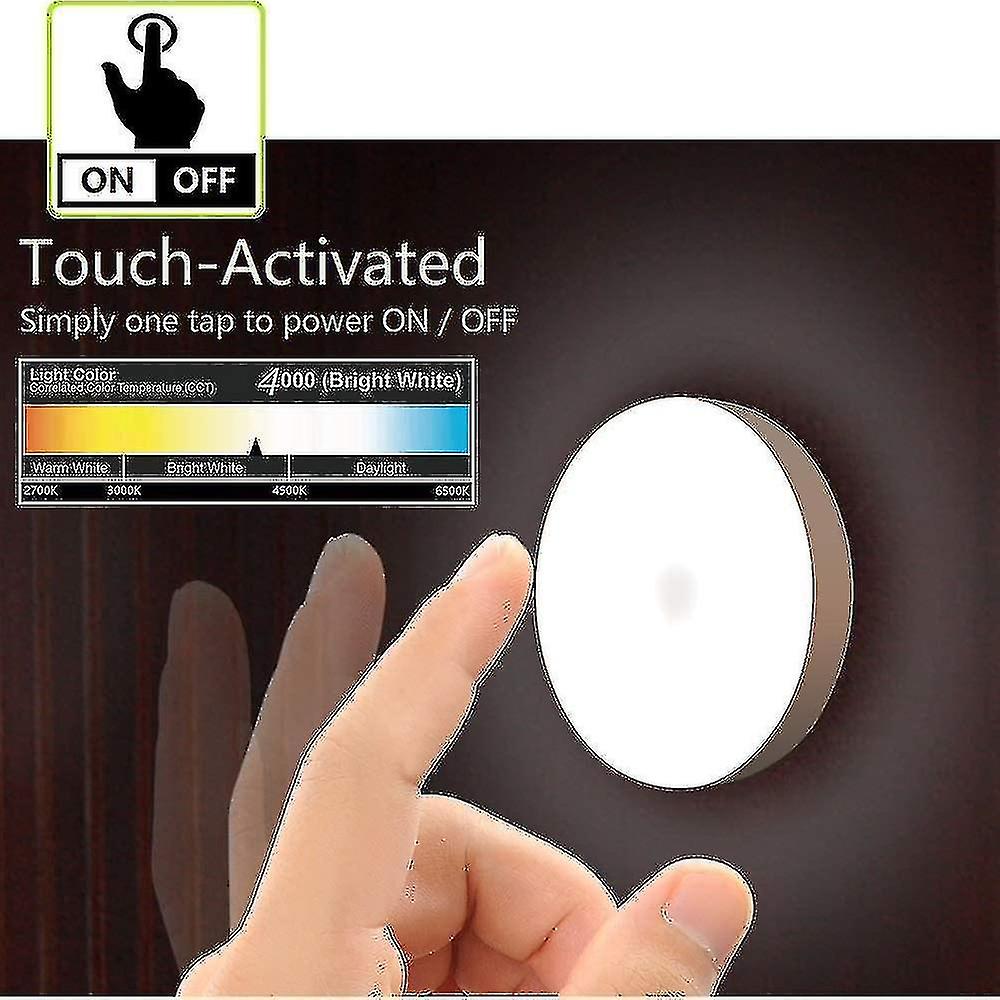 Baby Night Light，rechargeable Mini Touch Light， Wireless Led Night Lights For Kids