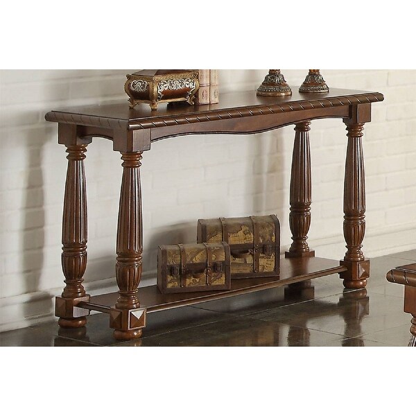 Wooden Brown Console Table