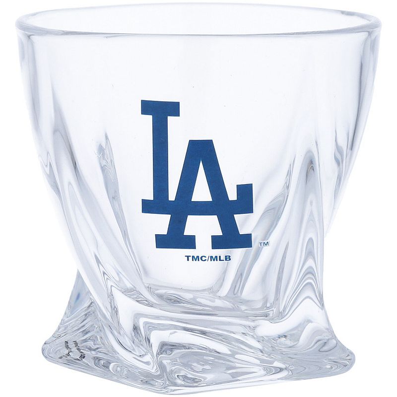 Los Angeles Dodgers 11oz. Logo Curved Rocks Glass