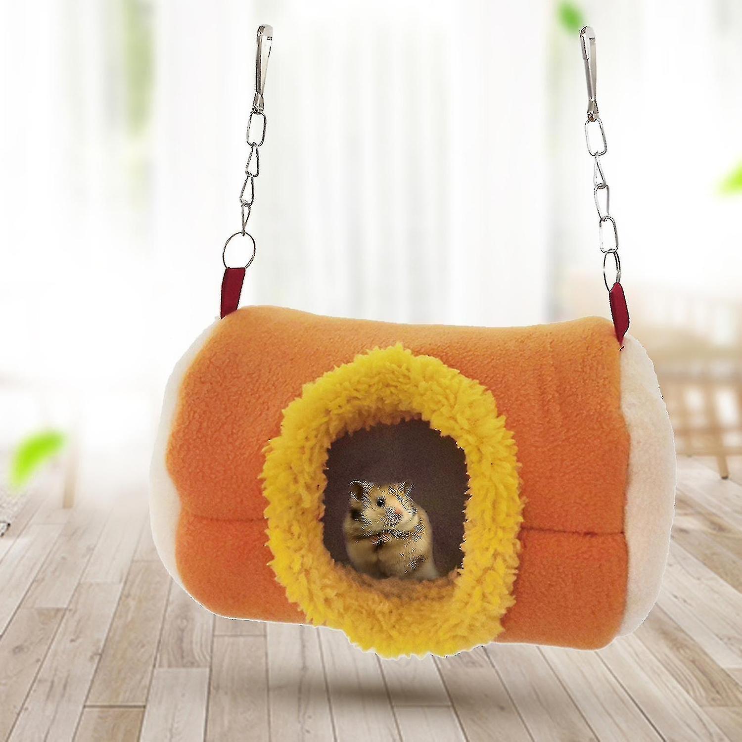 Plush Snuggle Bird Hammock Breathable Keep Warm Pets Supplies Bird Plush Warm Winter Hanging Hammock