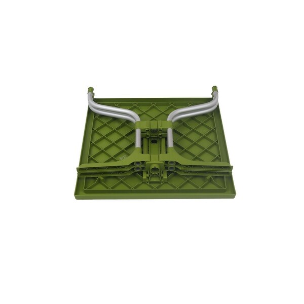 Lyra Plastic Resin Square Outdoor Patio Table