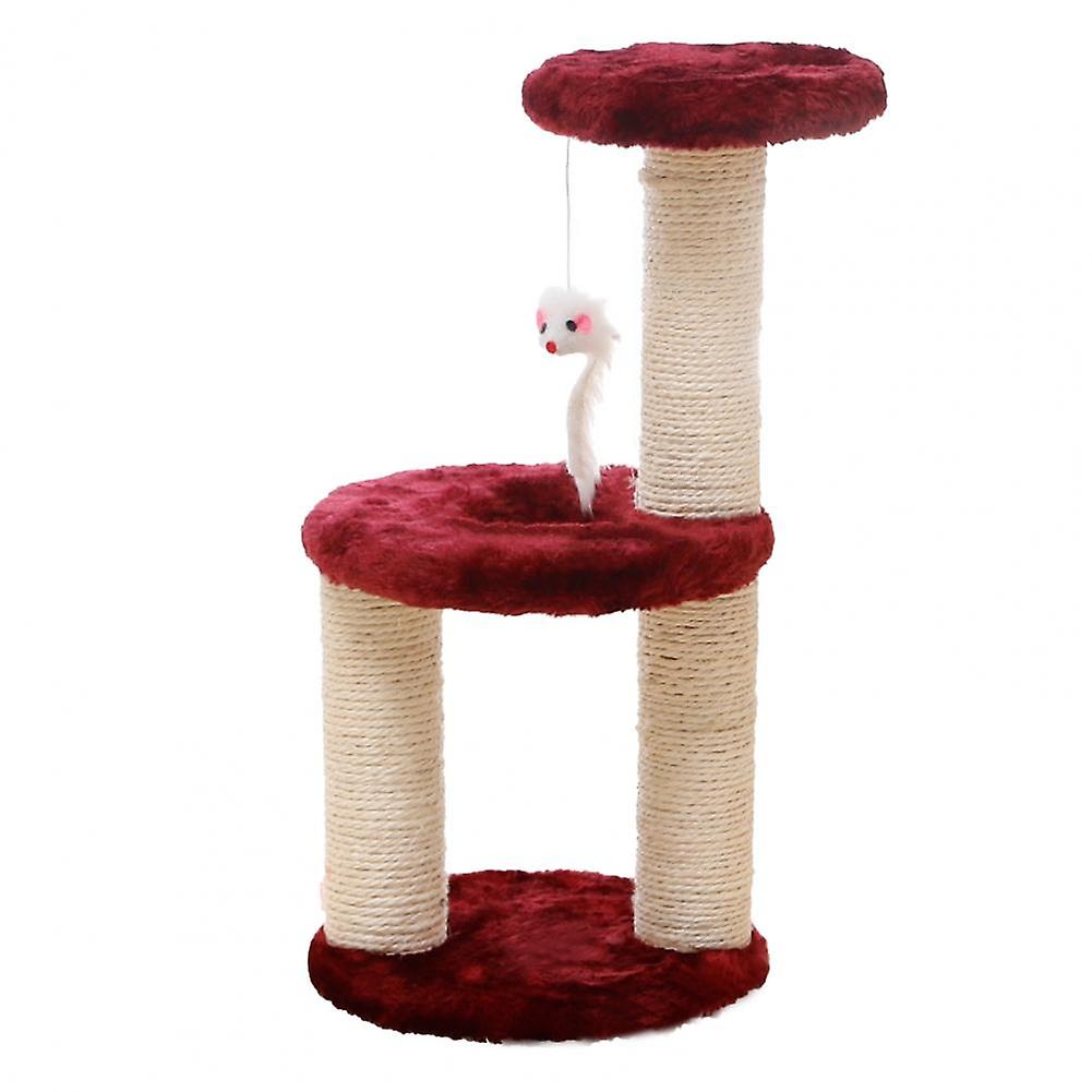 Three layers cat climbing post