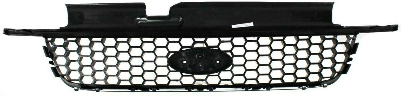 KAI New Standard Replacement Front Grille， Fits 2001-2004 Ford Escape