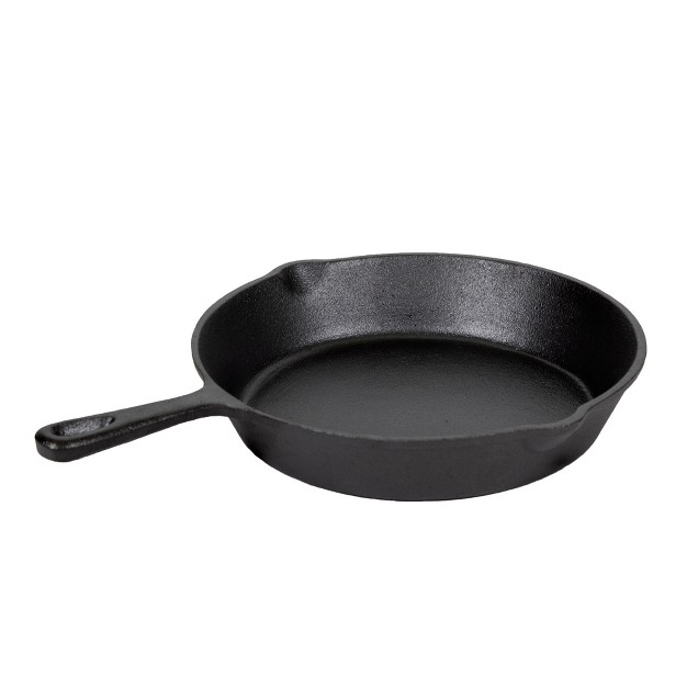 Stansport Preseasoned Cast Iron Skillet Frying Pan