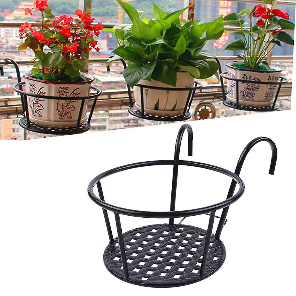 Metal Hanging Pot Plant Hanger Chain Hanging Planter Basket Balcony Flower Stand