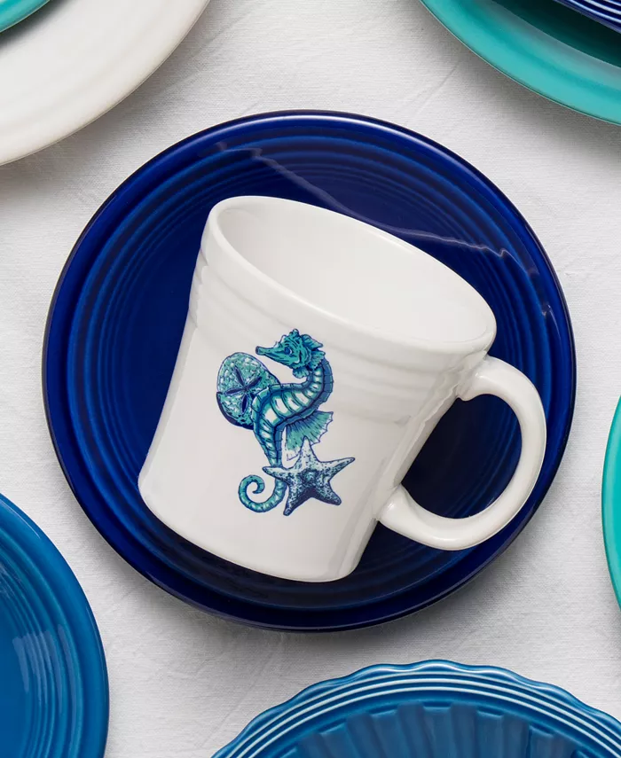 Fiesta Coastal Seahorse Tapered Mug