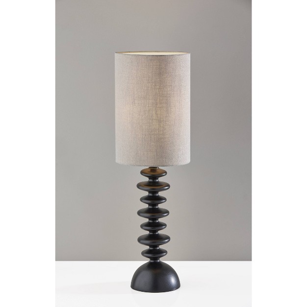 Beatrice Tall Table Lamp Black Adesso