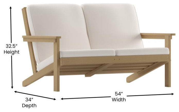 Brown/Cream Loveseat Cushions   Transitional   Outdoor Loveseats   by clickhere2shop  Houzz