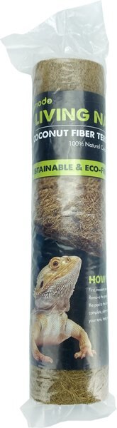 Komodo Coir Fiber Pad Reptile Terranium Bedding， Brown