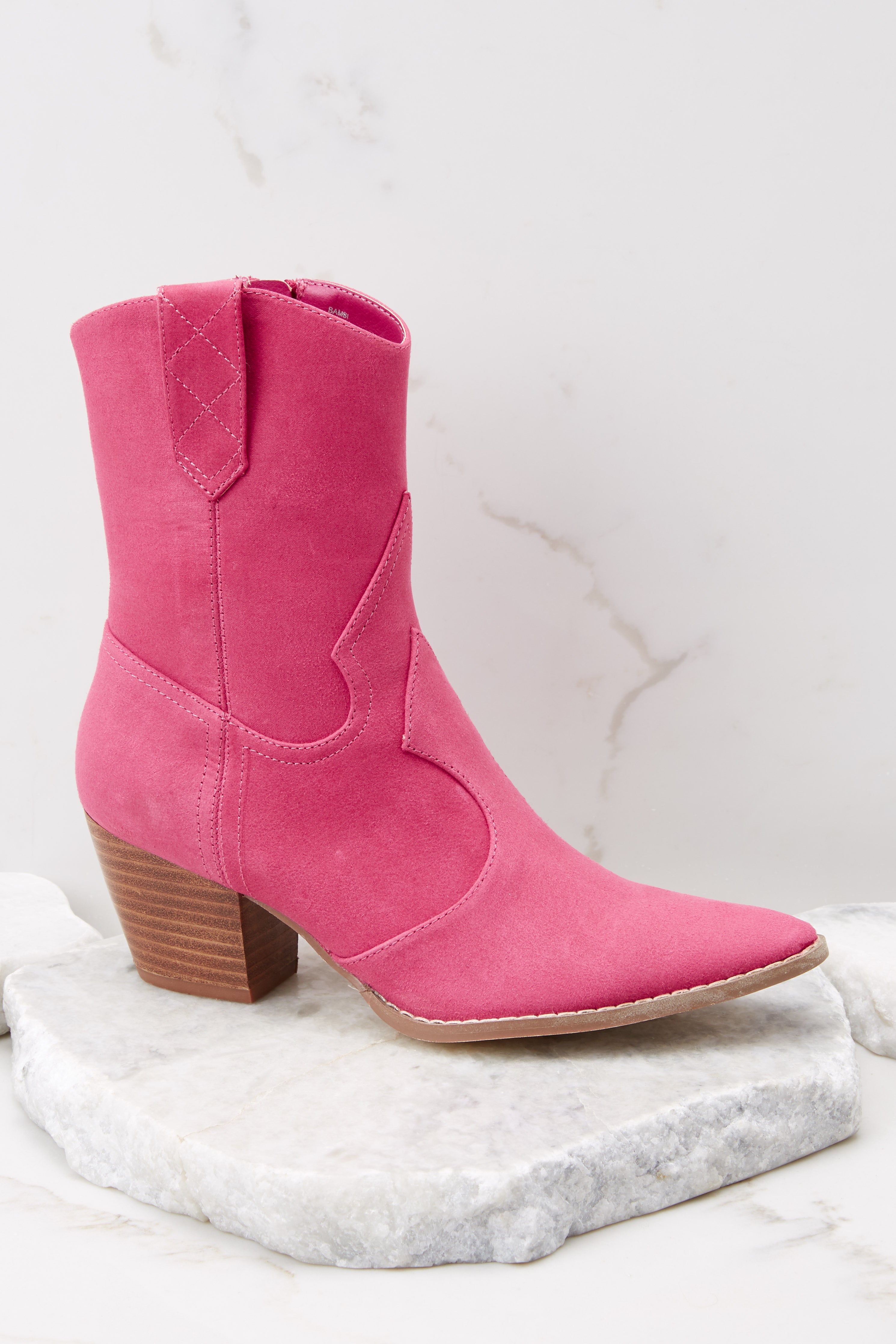 Bambi Hot Pink Western Boots