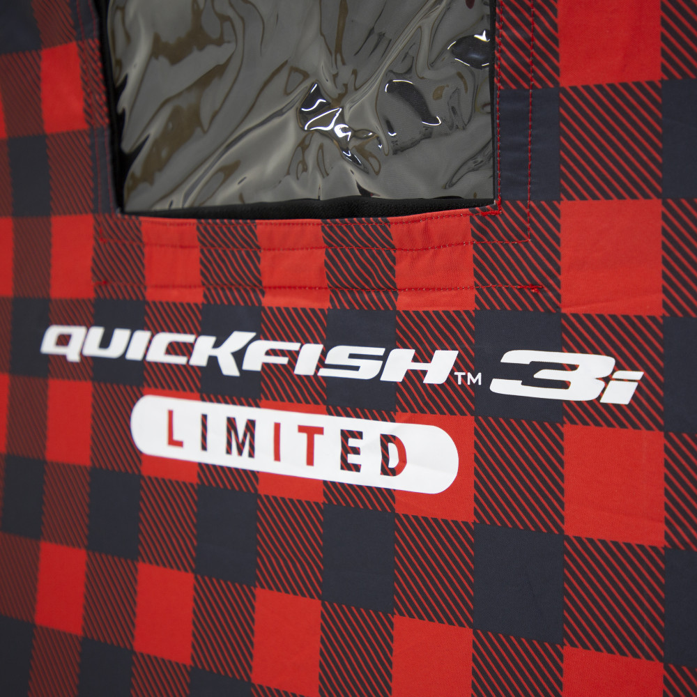 Eskimo Quickfish 3i Plaid Limited Ice Fishing House Portable ;