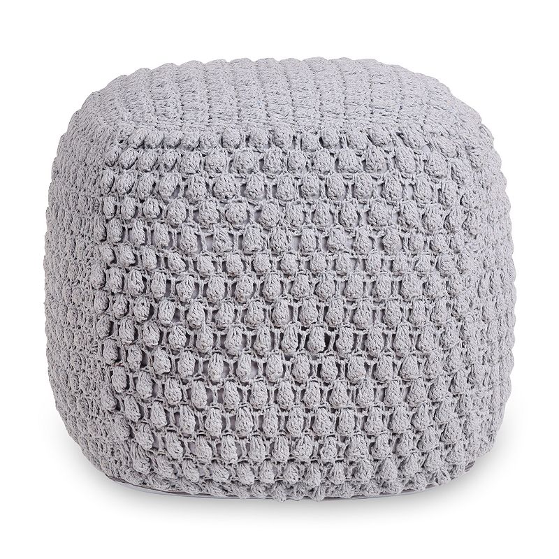 Priscila Pouf Hand Knitted