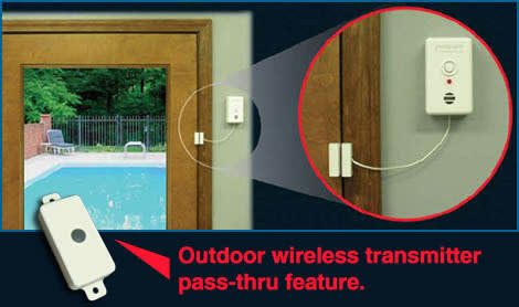 Poolguard DAPT WT Door Alarm W/Wireless