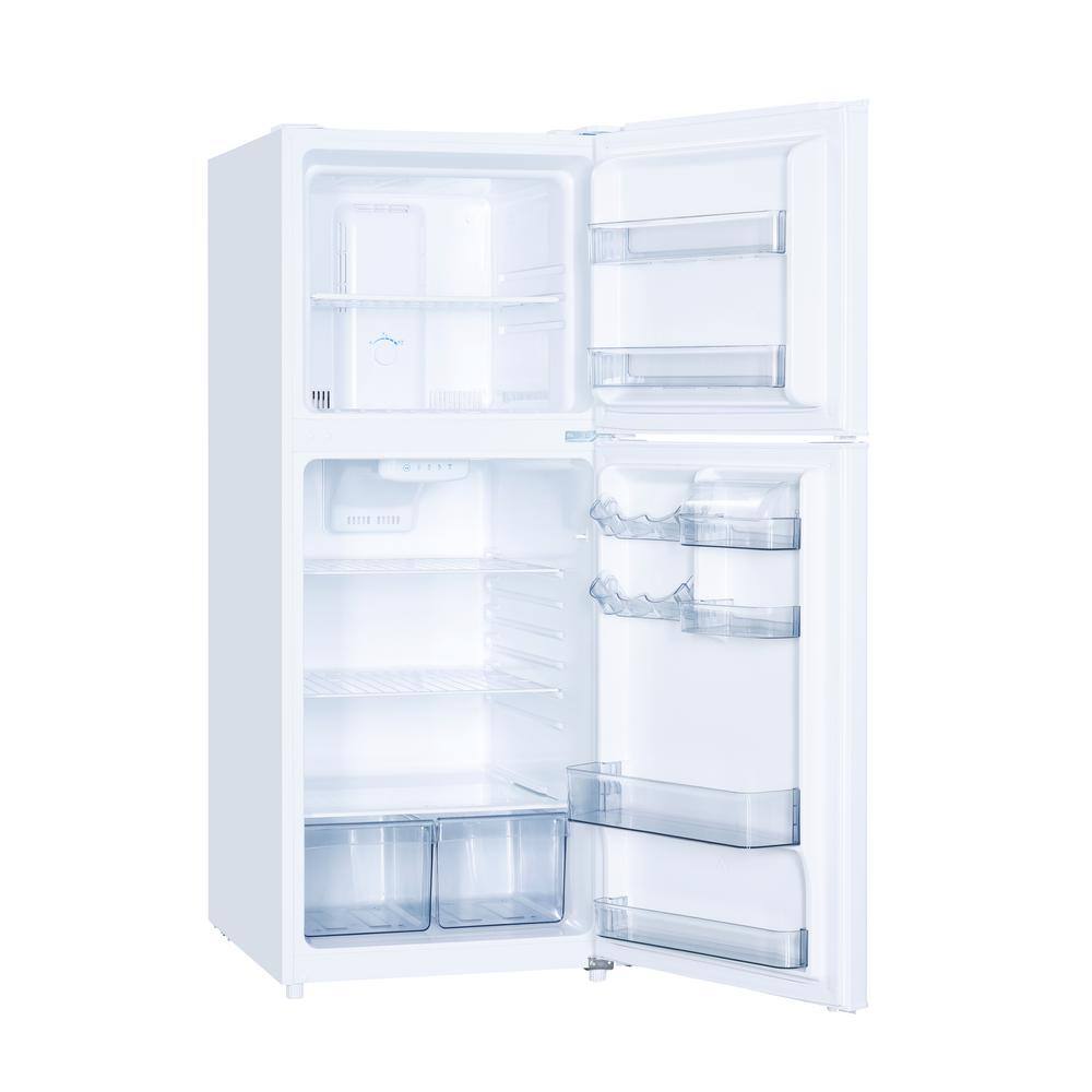 Danby 11.6 cu. ft. Built-in Top Freezer Refrigerator in White Counter Depth DFF116B1WDBR