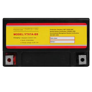 MIGHTY MAX BATTERY YTX7A-BS Battery for Tao Tao 50CC Scooter 2009 YTX7A-BS164