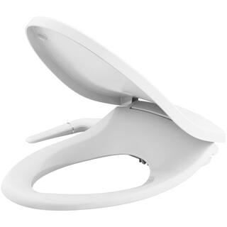 KOHLER Puretide Non- Electric Bidet Seat for Elongated Toilets in White K-5724-0