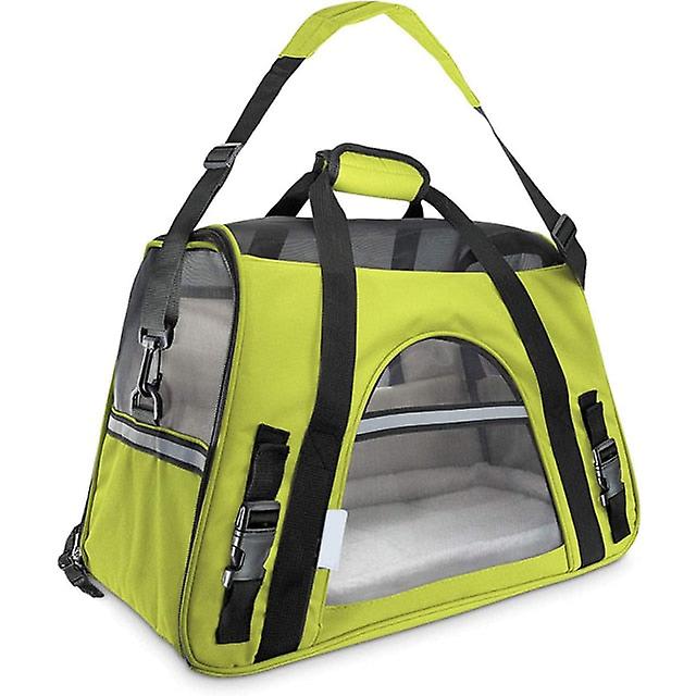 Waterproof mesh padded dog carrier