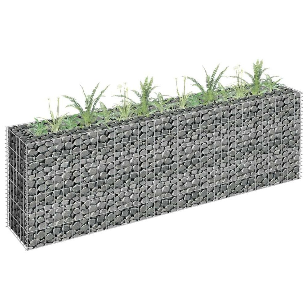 Gabion Raised Bed Galvanized Steel 70.9\