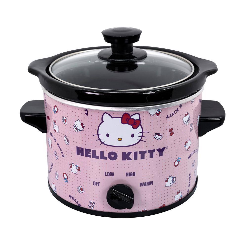 Uncanny Brands 2 Qt. Pink Hello Kitty Slow Cooker SC2-KIT-HK1