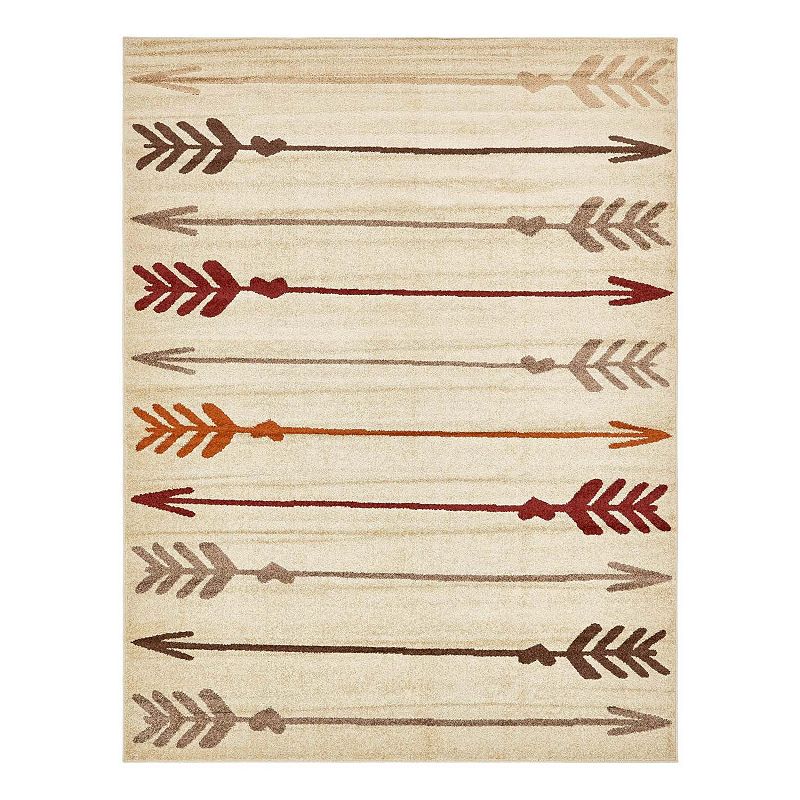 Unique Loom Autumn Arrow Rug