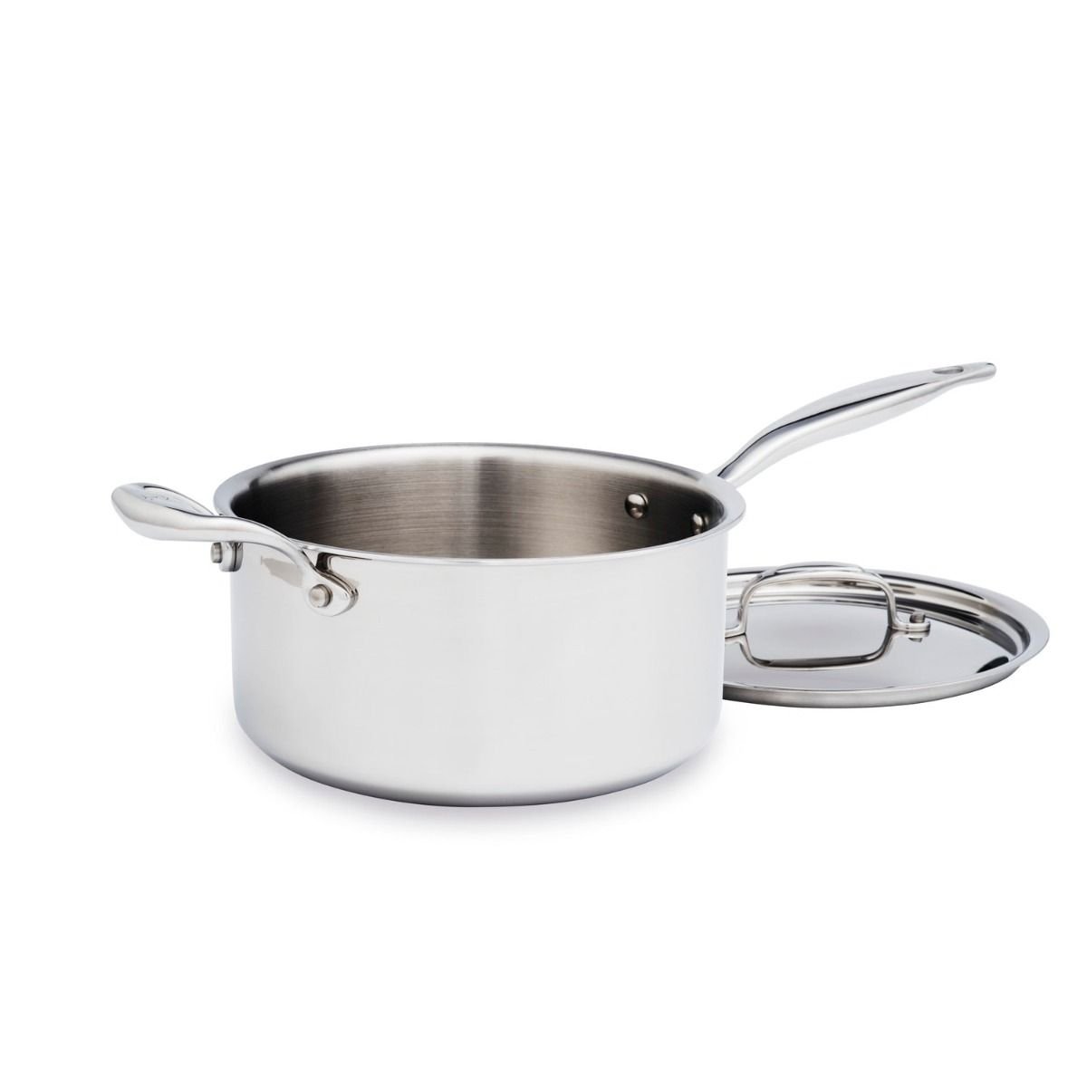 4 Quart Saucepan with Lid | Heritage Steel Cookware