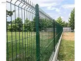 Factory price! Security galvanized fence panels 3d  in different sizes garden security privacy anti climb fence garden supplies