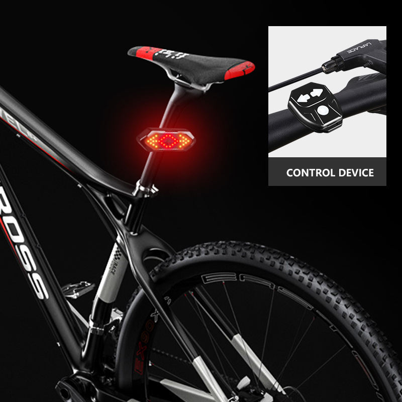 High Quality Rechargeable Bike Cycle Lights Set Remote Control for Bicycle Rear Tail Brake Led Light Accessories