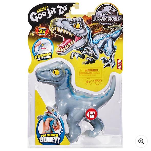 Heroes of goo jit zu jurassic world blue dinosaur