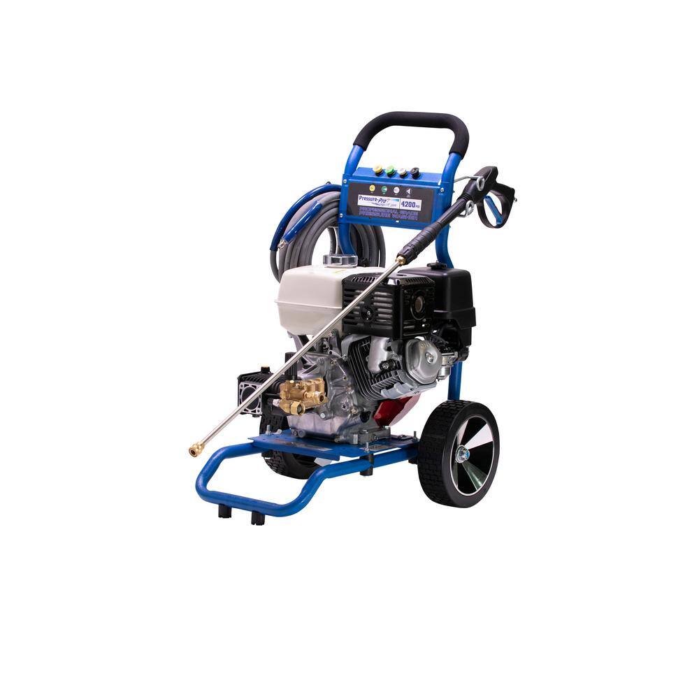 Pressure-Pro Dirt Laser 4200 PSI 4.0 GPM Cold Water Gas Pressure Washer with Honda GX390 Engine PP4240H