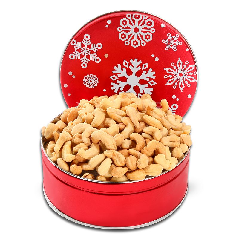 Alder Creek Gift Baskets Cashews Red Tin