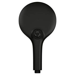 GROHE Rainshower Smartactive 3-Spray Patterns with 1.75 GPM 5 in. Wall Mount Handheld Shower Head in Matte Black 265452430